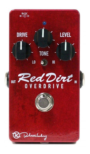 Pedal Overdrive Keeley Engineering Red Dirt
