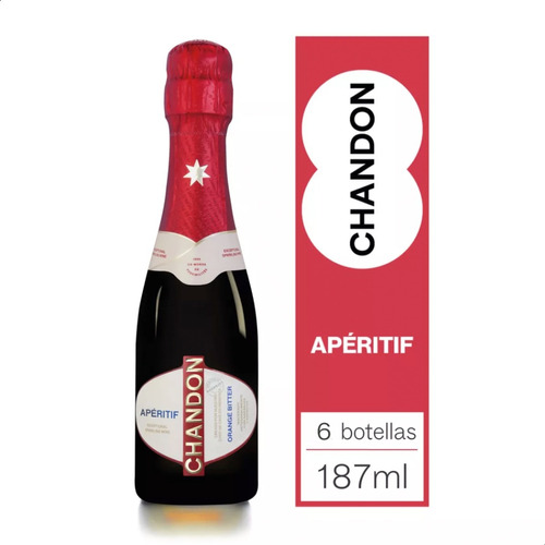 Champagne Chandon Aperitif Espumante Miniatura X6- 01almacen
