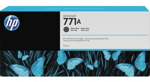 Cartucho De Tinta Hp 771a B6y15a Negro Matte 775ml 