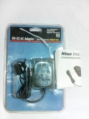 Nikon Eh-52 Ac Adapter For Coolpix 5000 Digital Camera