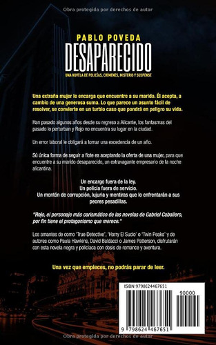 Desaparecido: Uma História De Rojo: Uma Novela De Polícia...