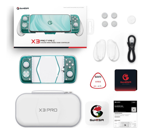 Controlador De Jogo Para Celular Gamesir X3 Pro Com Ventilad