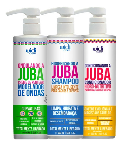 Widi Care Kit Ondulando A Juba Trio (3 Produtos)