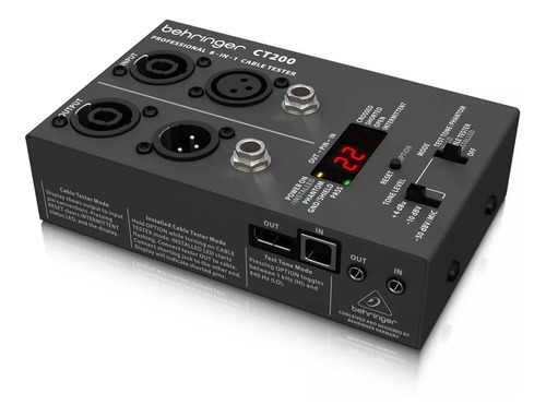 Tester Cables Behringer Ct200 + Garantía
