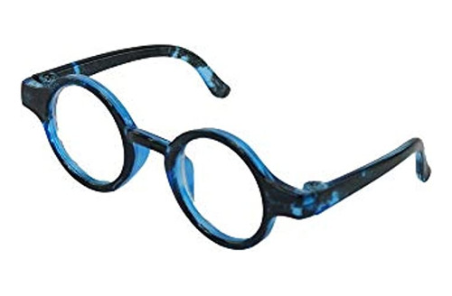 Ropa Para Muñecas De 14.0in, Gafas Con Marco Color Azul