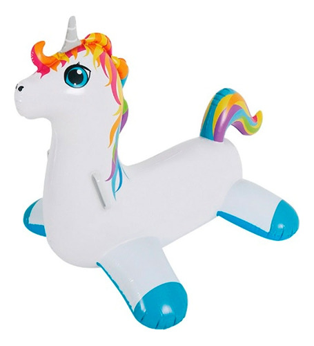 Salvavidas Unicornio Inflable 105x86 Cm Pileta 35186 