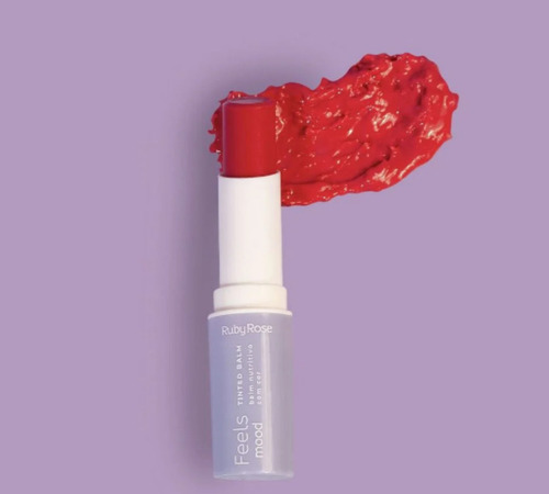 Balm Tint Batom Nutritivo Com Cor Feels Mood Ruby Rose