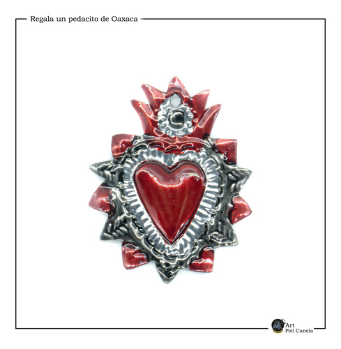 50 Corazones De Hojalata Rojos 16-17 Cm