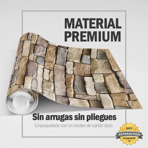 Imagen 3 de 9 de Papel Tapiz Que Se Puede Pegar, 0.45x10 M, Pizarra