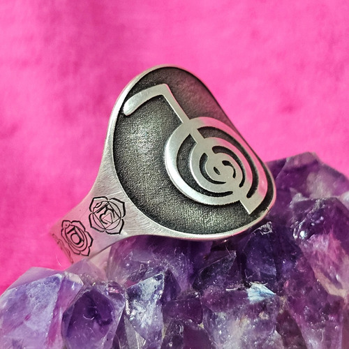 Anillo Chokurei Siete Chakras En Plata 925 Regulable Plata 925 B: Mediano Regulable