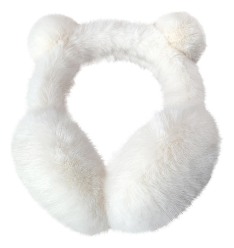 Orejeras De Invierno Para Niñas, Felpa Difusa