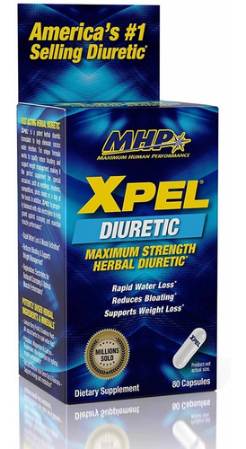 Xpel Mhp - 80 Capsulas - Diuretico