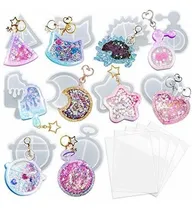 Comprar Moldes De Coctelera De Resina Set Encantos Colgante Joyería 