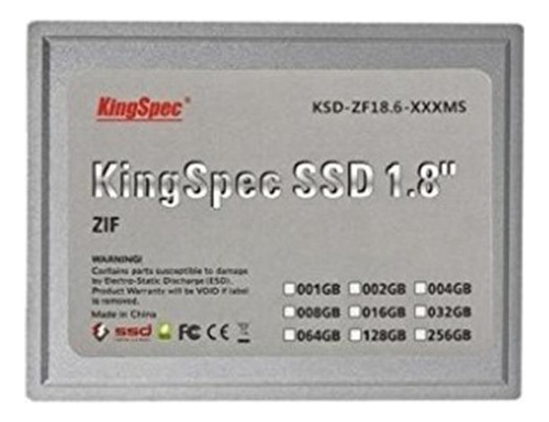 Kingspec 128gb 1.8 5mm Zif Ssd Ksd-zf18.6-128ms