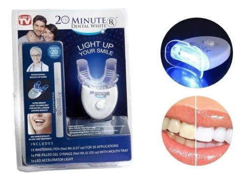 Blanqueador Dental 20 Minutos Lámpara Uv Dientes Blancos