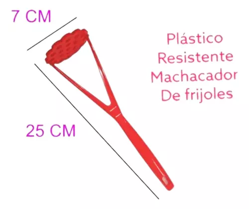 12 Machacador Plastico Prensador Apachurrador De Frijoles