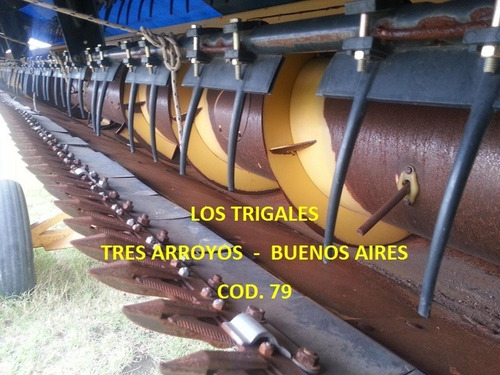Cosechadora New Holland Tc-57,plataf 23 ,año 1997,m-buena.