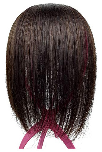 Yanamy Mono Topper De Cabello Humano Tejido A Mano Para Muje