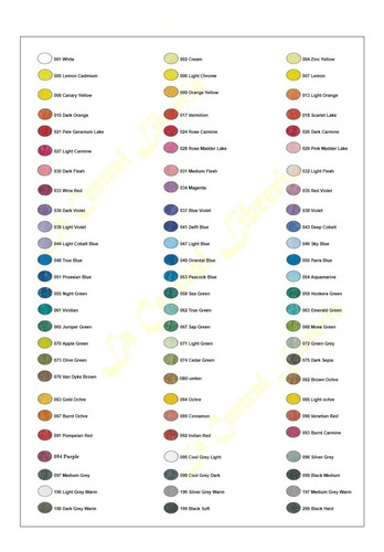 Lyra Rembrandt Polycolor Sueltos X 78 Unidades