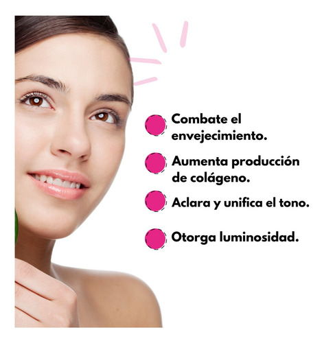 Sérum Brightening Serum Lidherma Radian C con vitamina C y ac. hialurónico 30g