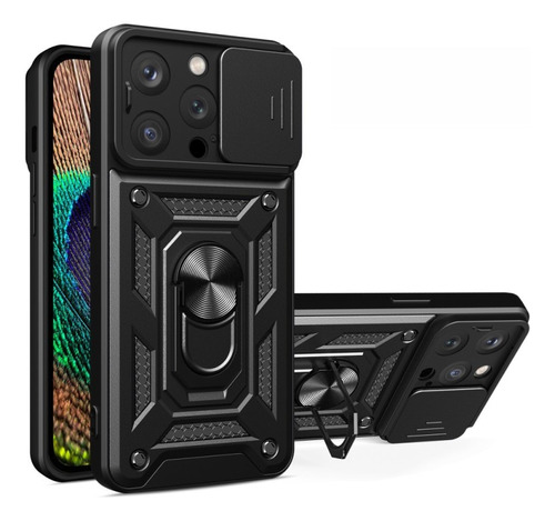 Funda Reforzada Armor Para iPhone 15 Pro