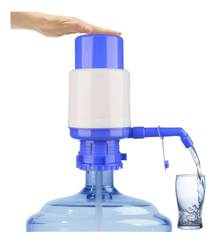 Dispensador De Agua, Bomba Manual Para Garrafon | Hc-09 Color Azul