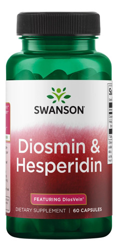 Diosmina & Hesperidina 500mg/100mg 60 Capsulas Swanson