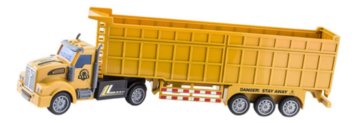 Camión Transportador De Juguete De 33 Centímetros Amarillo