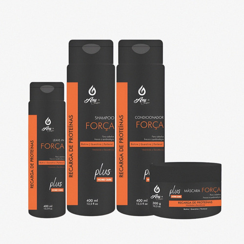  Kit Força Cavalo | Any Liss | Completo 4 Itens 