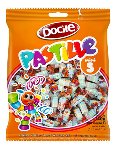 Pastillas Docile Pastille Mini 5 X 100 Unidades