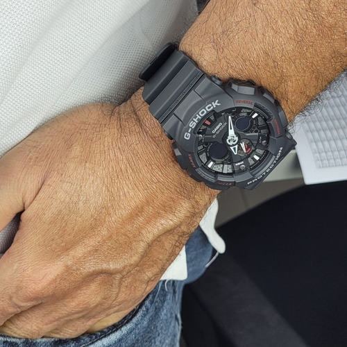 Reloj Casio G-shock GA-120-1adr, color de la correa: negro, color del bisel: negro, color de fondo: negro