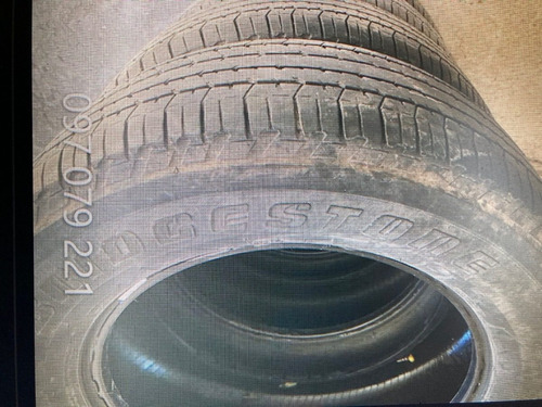 4 Cubiertas Bridgestone A Medio Uso P/camioneta, Rodado 16 