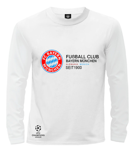 Camiseta Camibuzo Europa  Futbol  Bayern De Múnich Letras