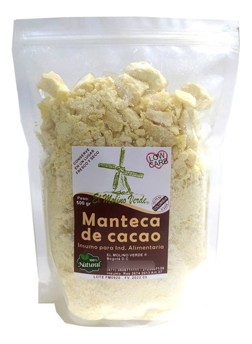 Manteca De Cacao Pura 500gr - G A $70 - g a $113