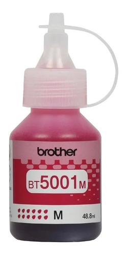 Imagen 1 de 7 de Botella De Tinta Original Brother Bt-5001m Magenta 48ml 