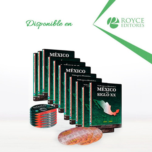 Videoteca Histórica México Del Siglo Xx En 5 Dvds Y 6 Cd-rom