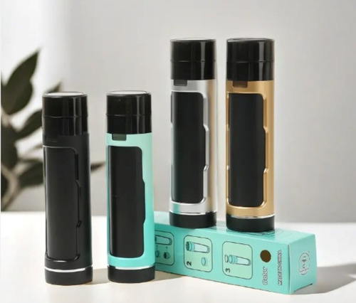 Picador Grinder Molinillo Tabaco Plateado Lisa