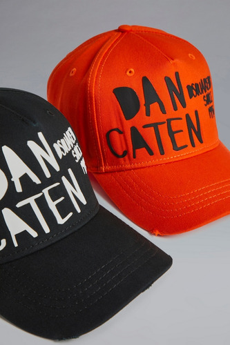 Dan Caten Baseball Cap Dsquared2 Gorra Nueva Original Negra