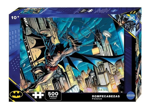 Imagen 1 de 4 de Puzzle Rompecabezas Batman 500 Piezas 1655 Dc Comics Edu
