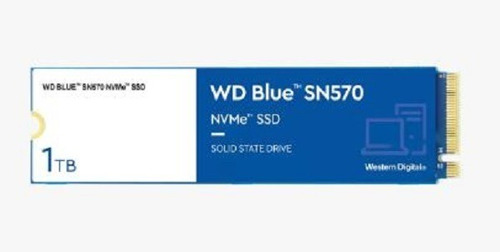 Wd Ssd 1tb Blue Sn570 Nvme M.2 3500 Mb/s