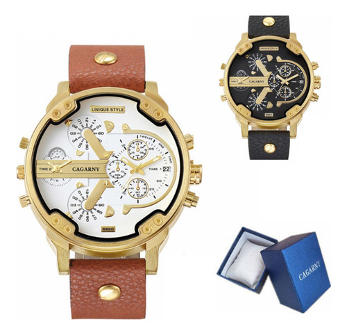 Correa De Reloj De Doble Movimiento Para Hombre Y Exquisita