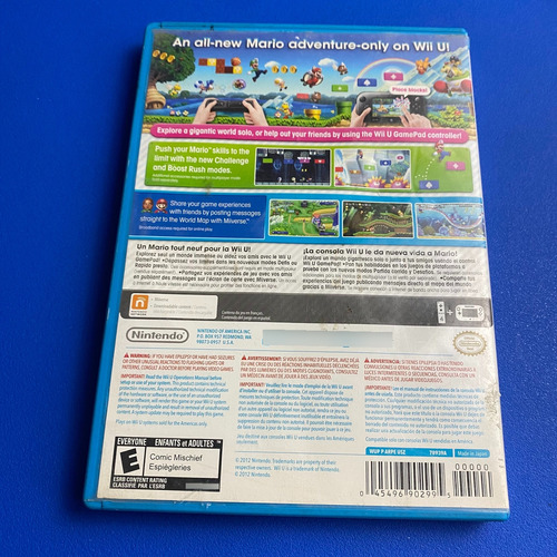 New Super Mario Bros U Nintendo Wii U Original (Usado)