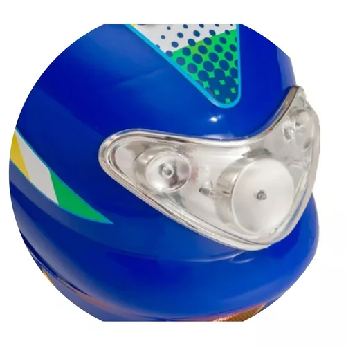 Mini Moto Elétrica Sprint Triciclo Criança C/ Capacete 12v