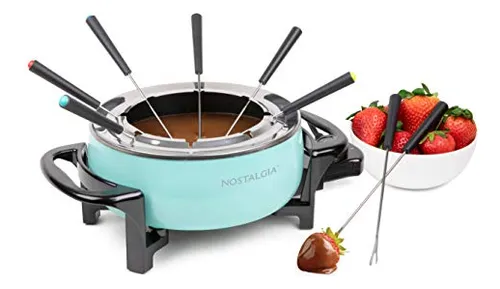 comprar Olla Eléctrica Para Fondue Nostalgia Fps6aq, 12 Tazas Con 8