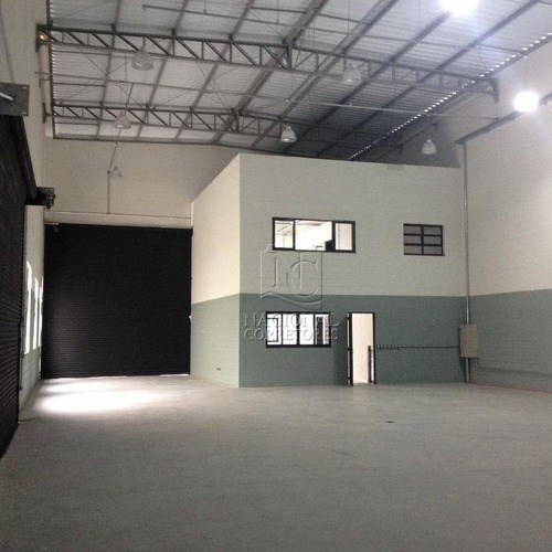 Galpão Para Alugar, 526 M² Por R$ 18.000/mês - Vila Valparaíso - Santo André/sp - Ga0662