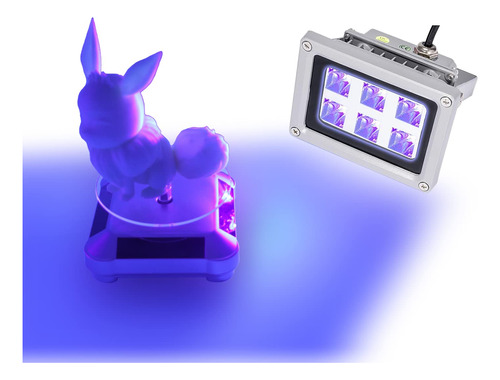 Acrossxd Impresora 3d Luz De Curado De Resina Uv Con Plato G