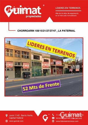 Imagen 1 de 16 de Excelente Lote Con 52 Mts De Frente - 6 Parcelas - Lideres En Terrenos