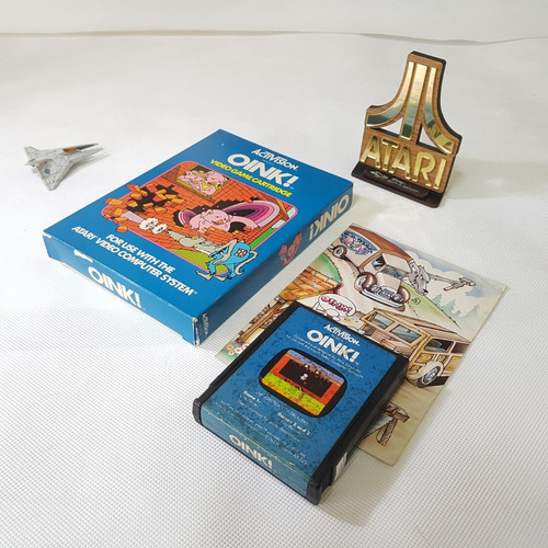 Oink ! Completo Caixa Manual [ Atari 2600 Cib ] Activision.