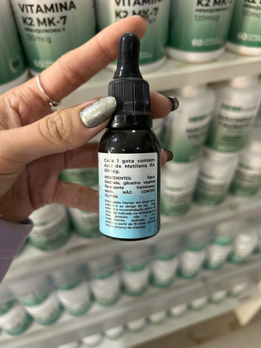 Azul De Metileno Forte Pa 0,1% Sublingual | 500mcg Framboesa