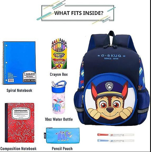 Para Mochila Escolar Preescolar Niño Niña Kawaii Mochila